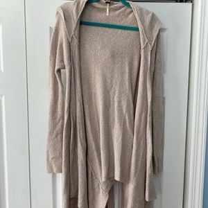 Free People Hooded Cardigan